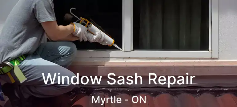  Window Sash Repair Myrtle - ON
