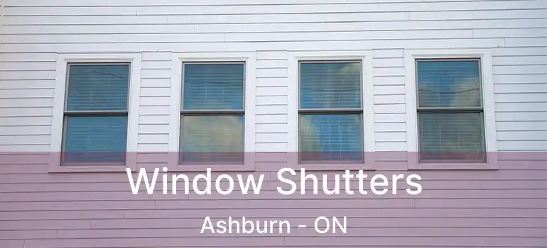  Window Shutters Ashburn - ON
