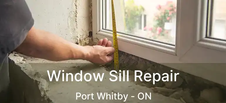  Window Sill Repair Port Whitby - ON
